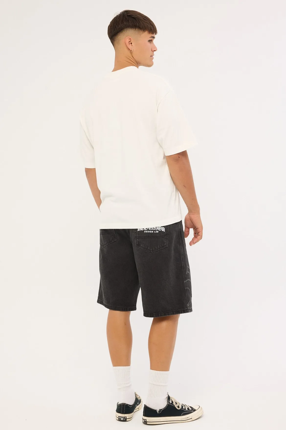 Brute Nexa Baggy Jort Barley Black