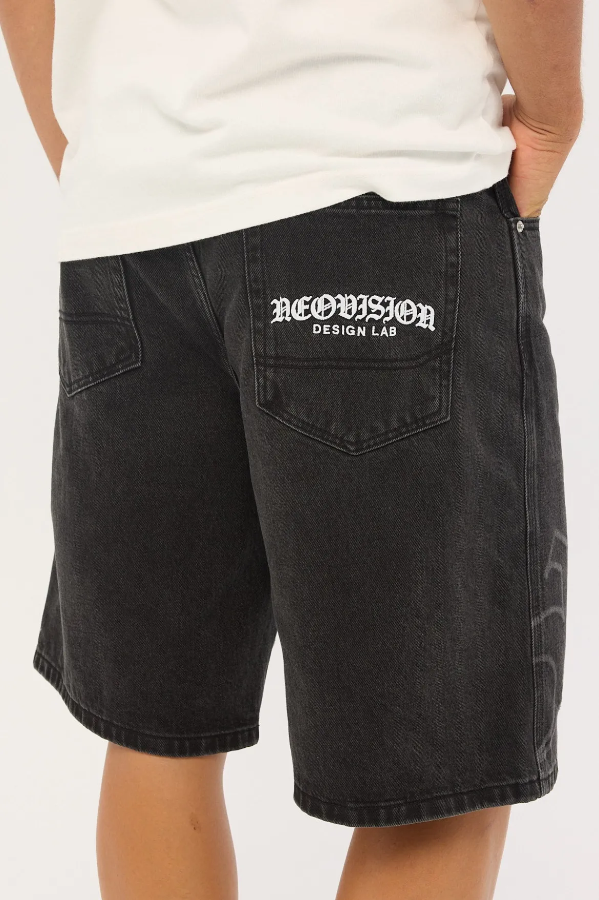 Brute Nexa Baggy Jort Barley Black