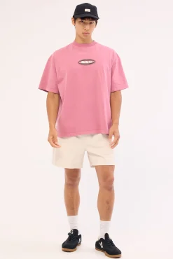 Bueno Bueno Bueno Oversize Fit Tee Heather Rose