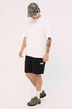 Bueno Elastic Cargo Short Black