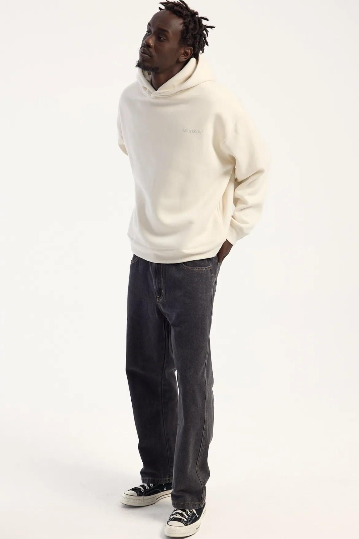 Bull Denim 91 Baggy Jean Washed Black