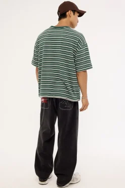 Bull Denim 91 Baggy Jean Washed Black Denim