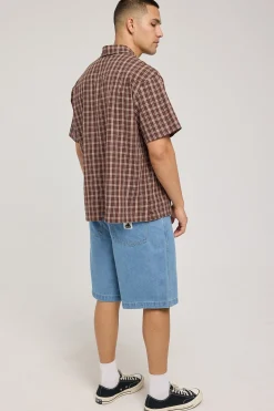 Bull Denim 91 Short Mid Blue Denim