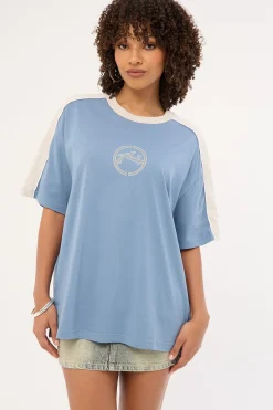 Bullet Brooks Oversize Tee Dusty Blue