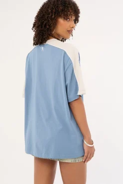 Bullet Brooks Oversize Tee Dusty Blue