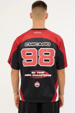 Bulls Warehouse Rave Jersey Black/Crimson/Gun Powder Grey