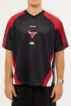 Bulls Warehouse Rave Jersey Black/Crimson/Gun Powder Grey