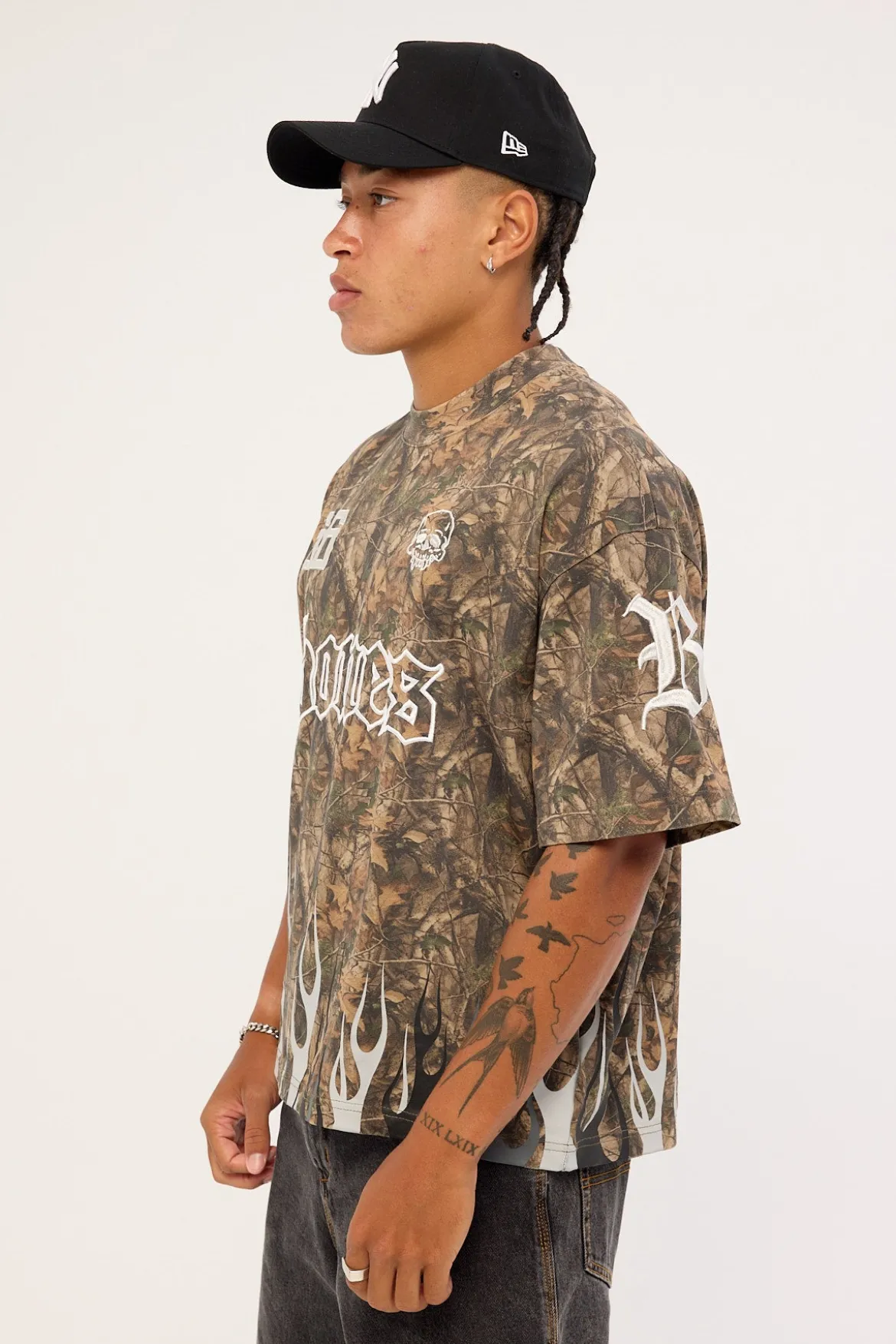 Burner Boxy Tee Alphine Camo