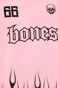 Burner Boxy Tee Washed Pink
