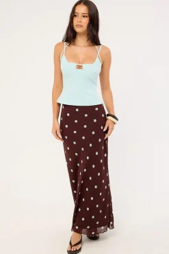 Calla Corset Top Blue