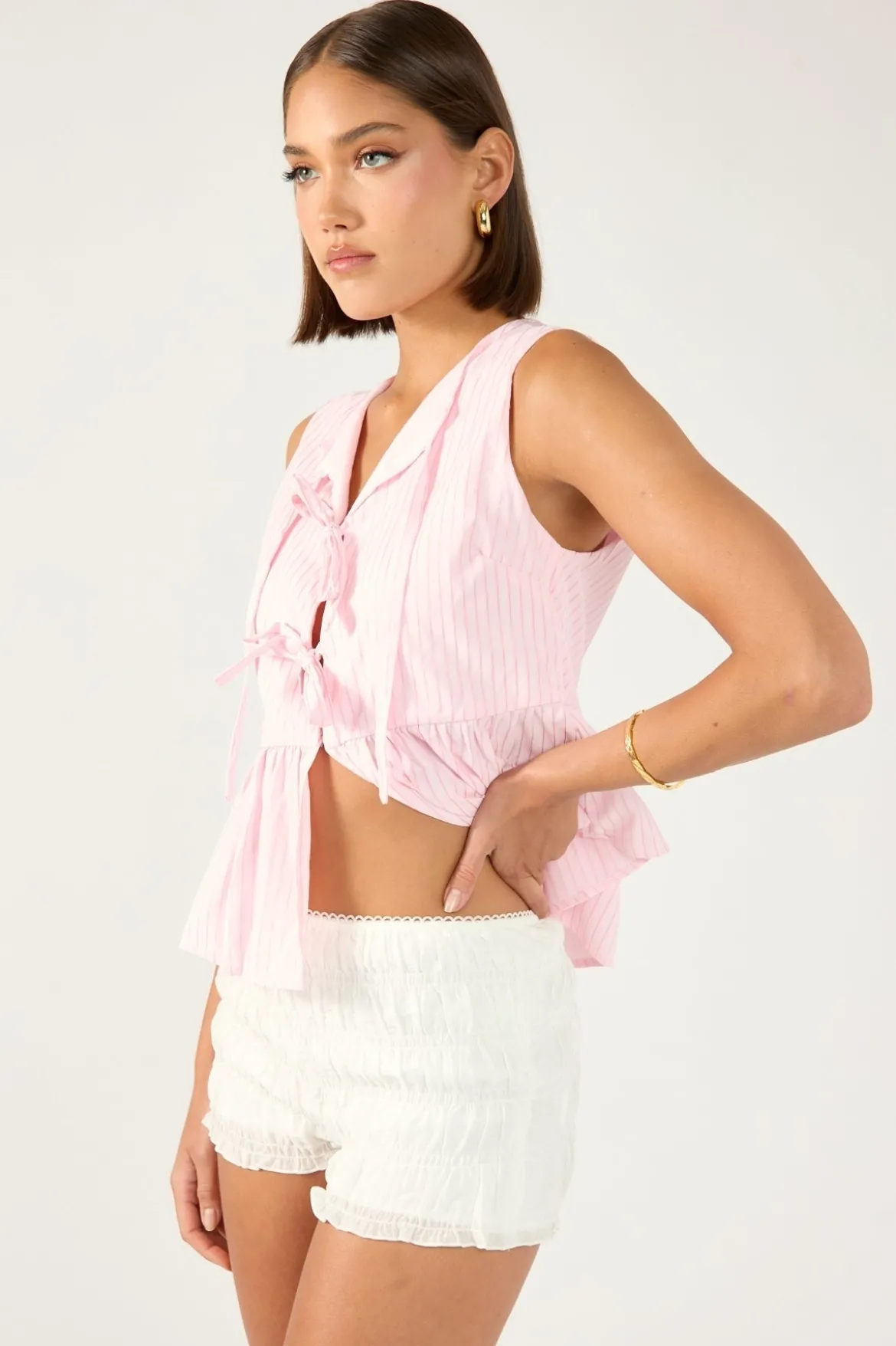 Calliope Bloomer Short Off White