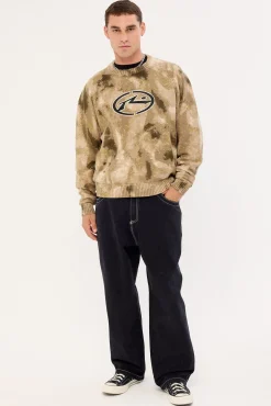 Camo Ice Printed Knit Camo