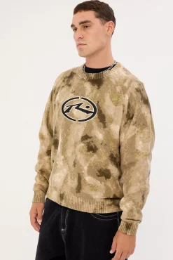 Camo Ice Printed Knit Camo