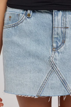 Candy Denim Skirt Tainted Blue