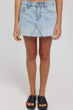 Candy Denim Skirt Tainted Blue