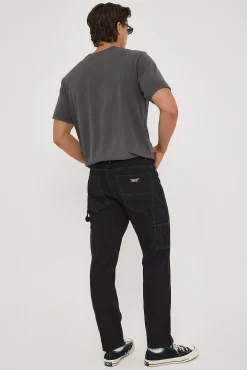 Carpenter Double Knee Pant Black Rinse