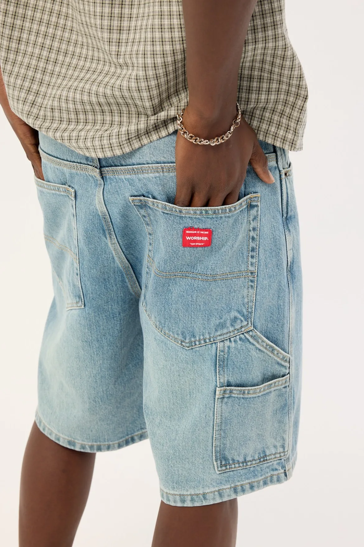 Carpenter Jean Short Light N Dirty