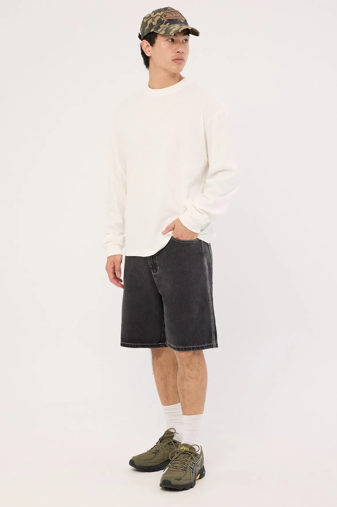 Carpenter Jean Short Used Black