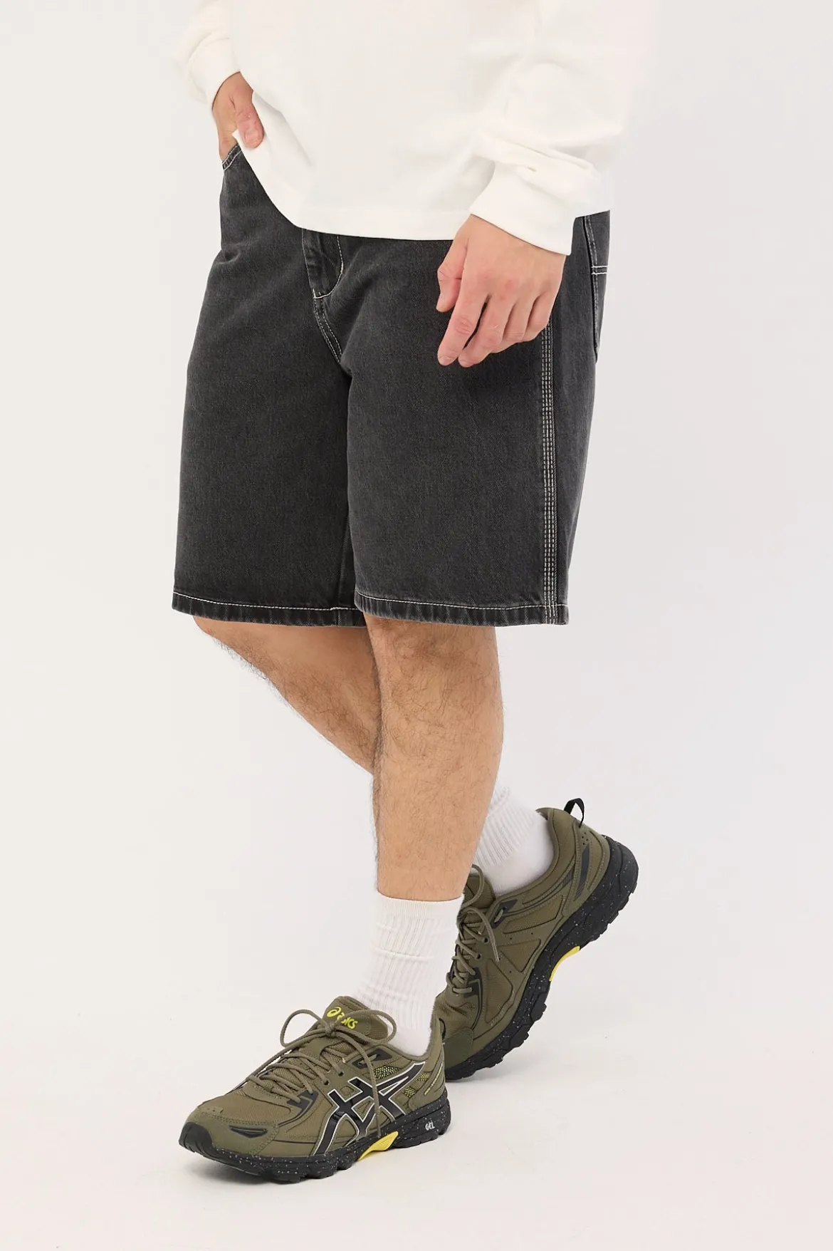 Carpenter Jean Short Used Black