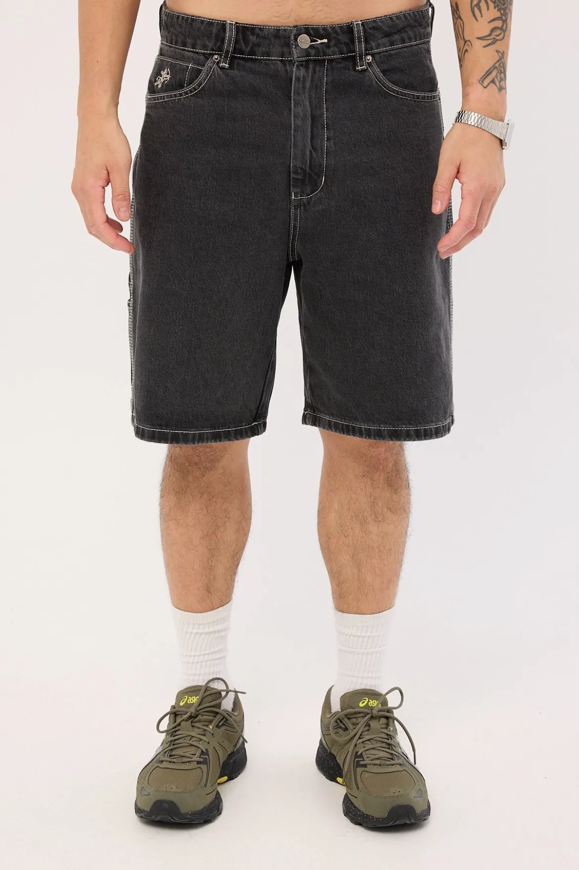 Carpenter Jean Short Used Black