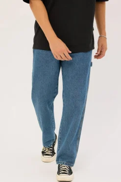 Carpenter Jean Steady Mid Blue