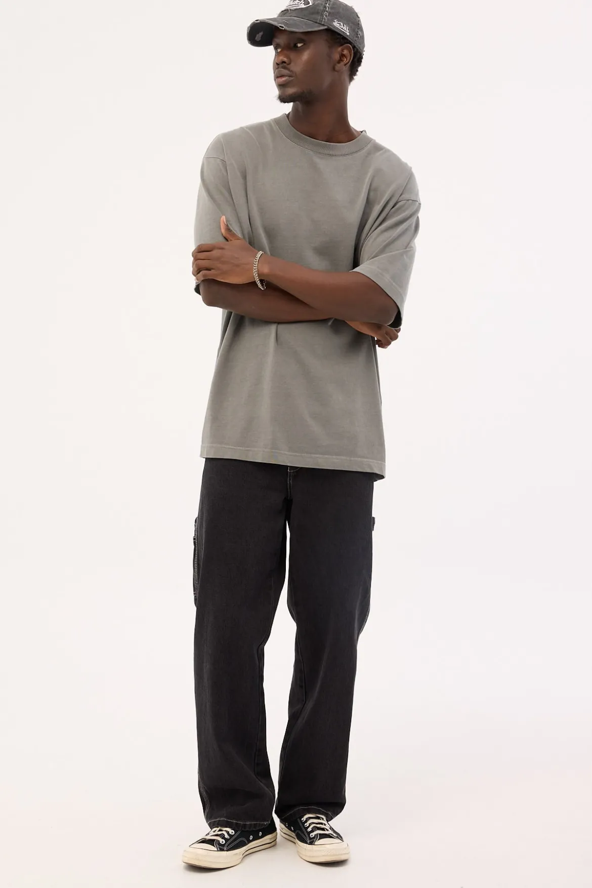 Carpenter Jean Washed Black