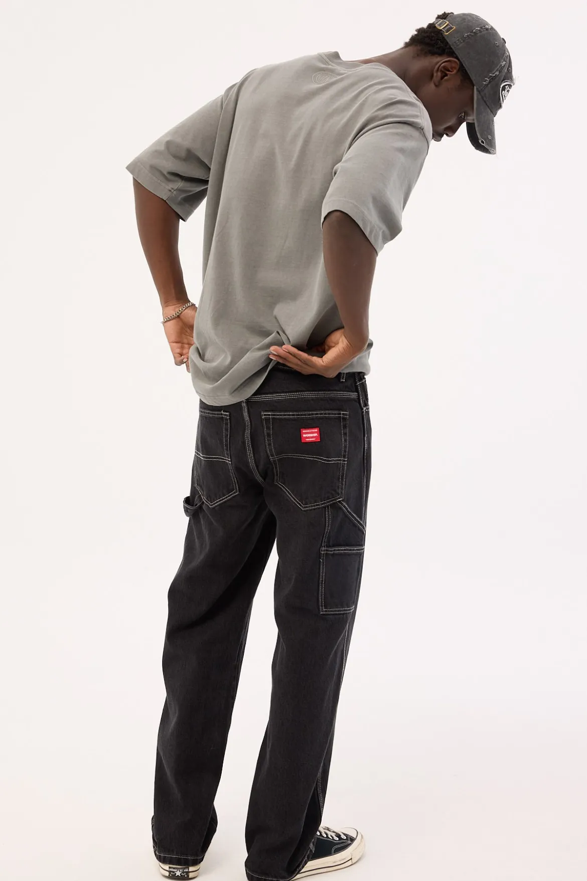 Carpenter Jean Washed Black