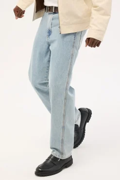 Carpenter Jean Worship Worn Blue Denim