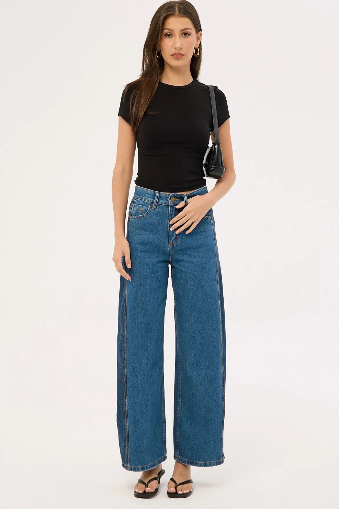 Carter jean Two Tone Blue