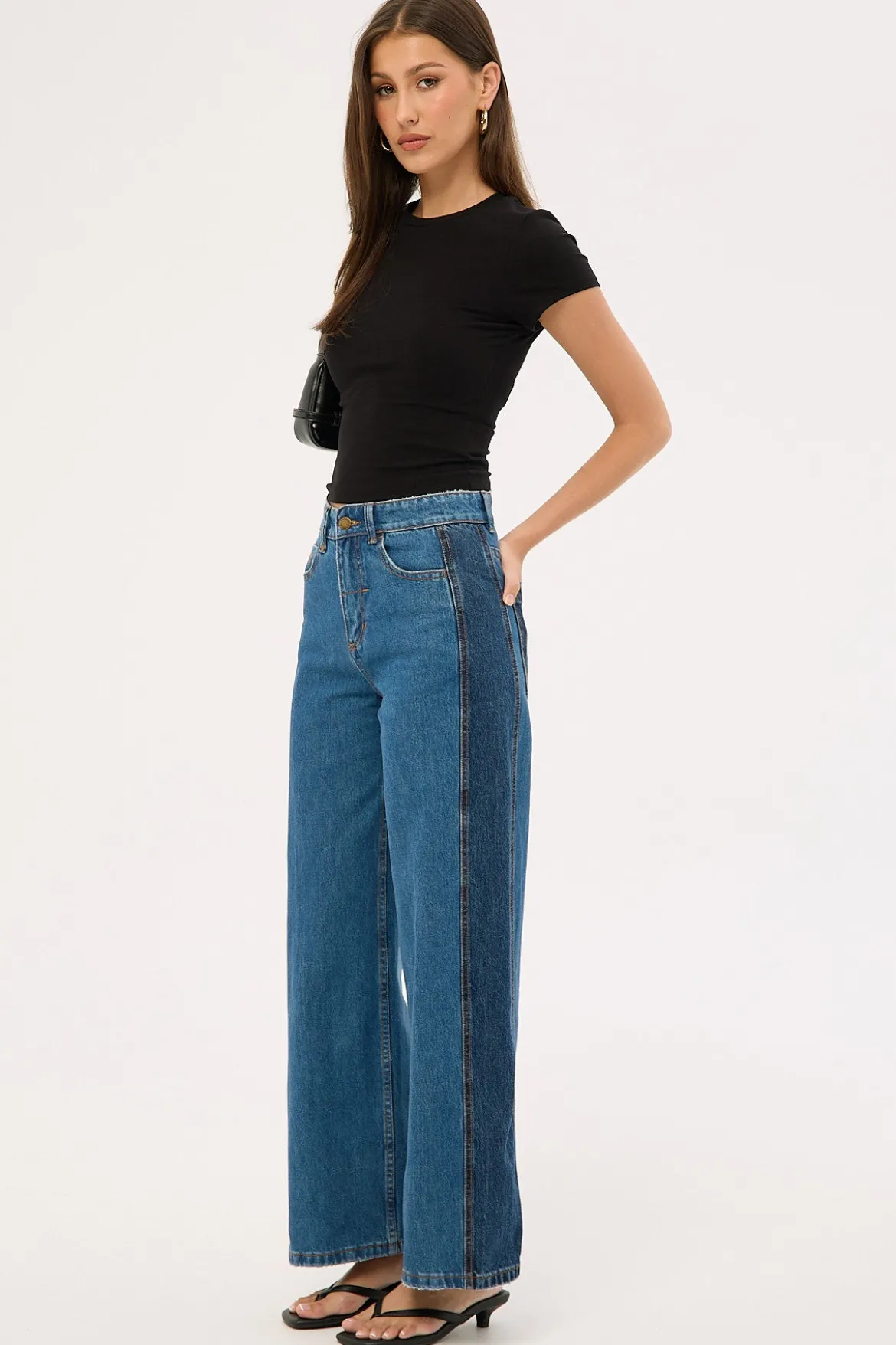Carter jean Two Tone Blue