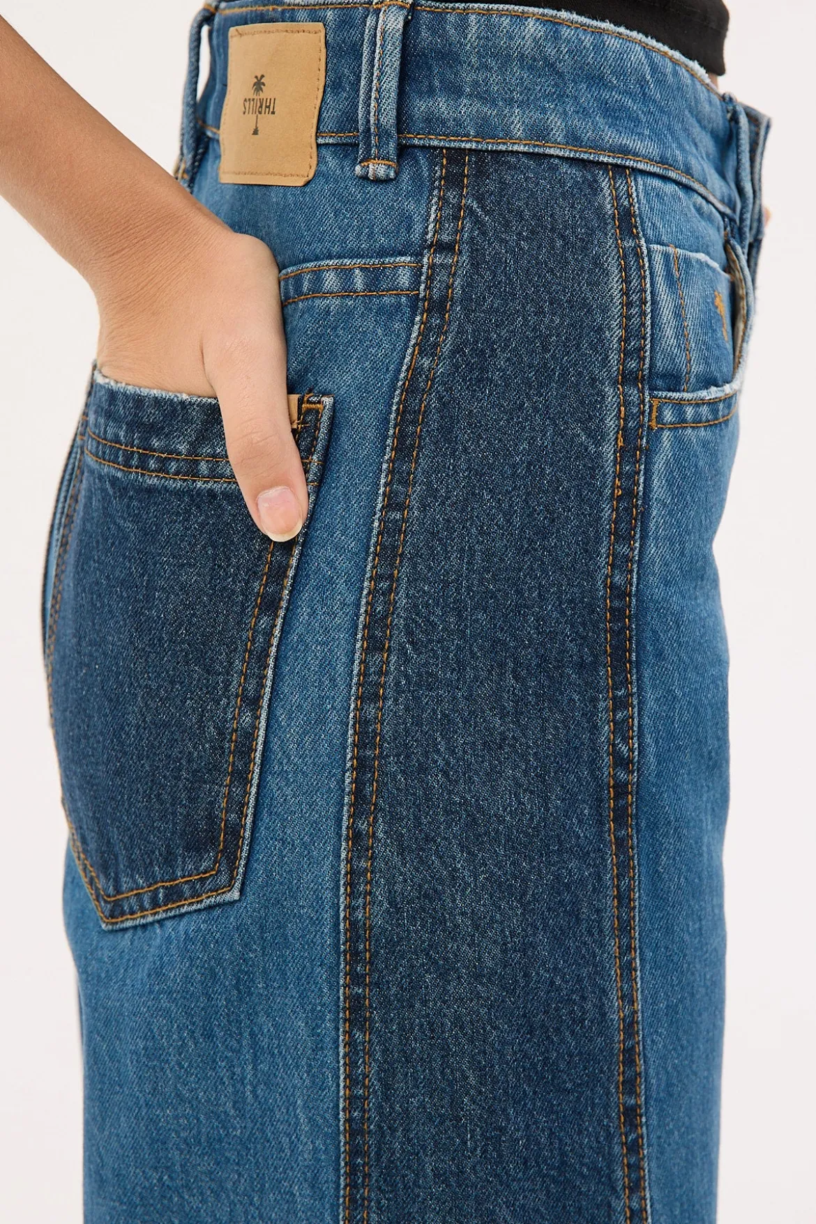 Carter jean Two Tone Blue