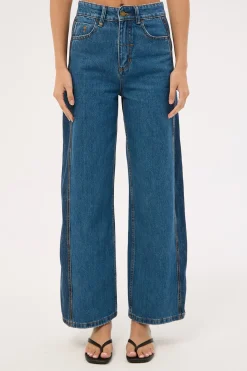 Carter jean Two Tone Blue