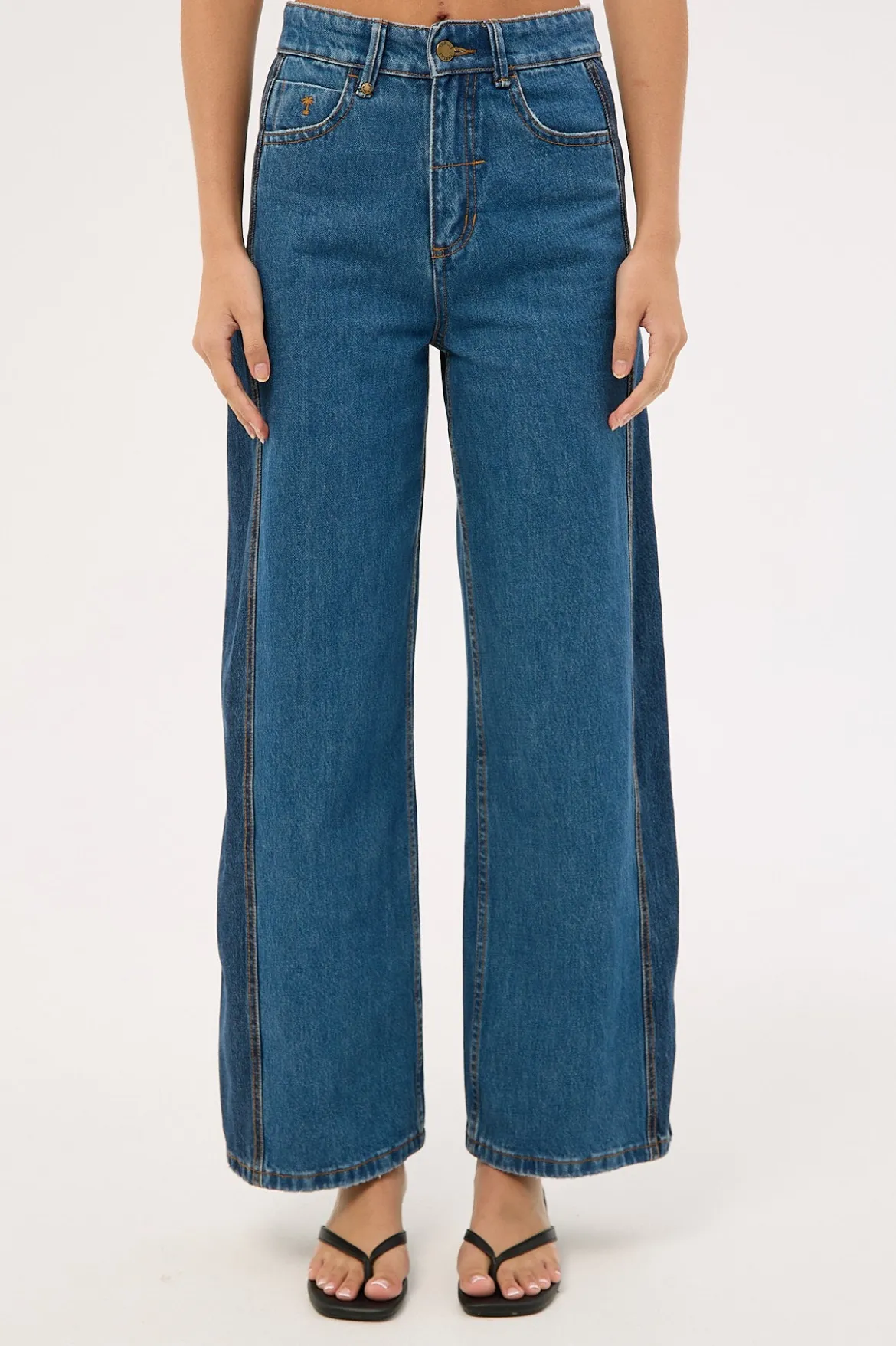 Carter jean Two Tone Blue