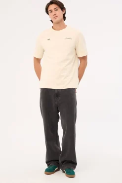 CCC Script Washed T-shirt AM Whitecap Gray