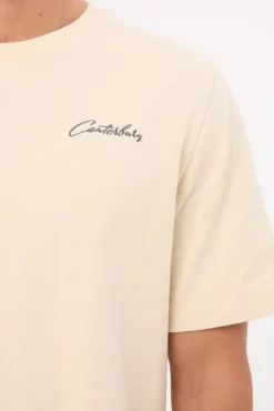 CCC Script Washed T-shirt AM Whitecap Gray