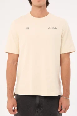 CCC Script Washed T-shirt AM Whitecap Gray