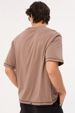 Chain Of Formation Embro Box Fit Oversize Short Tee Falcon