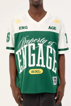 Champion Mentality Oversized Jersery Green/White