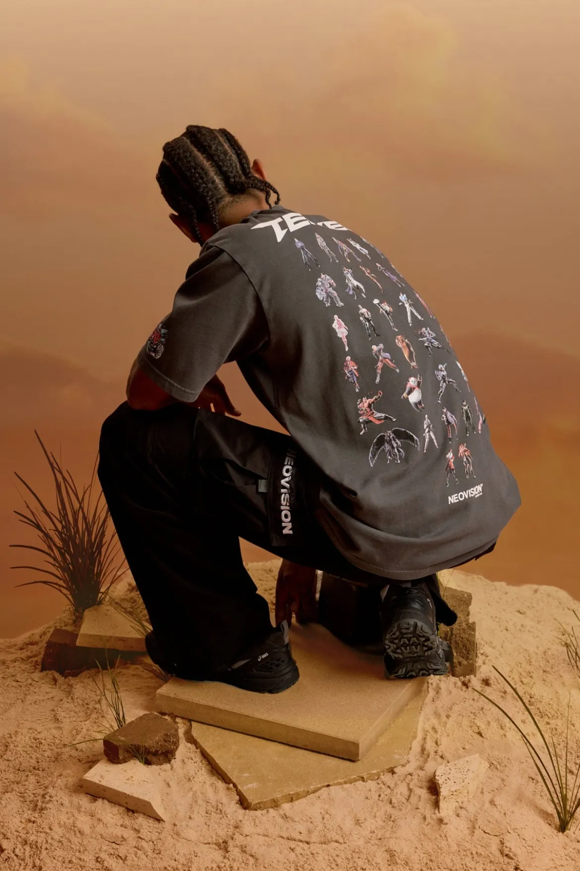 Character Select Street Super Heavy Tee Washed Black