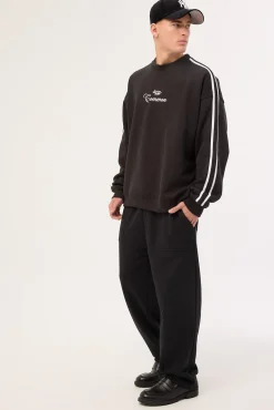 Chase Baggy Sweatpant Black