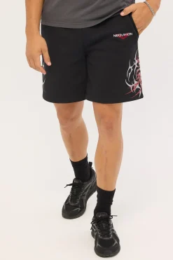 Chasm Sweat Short Black