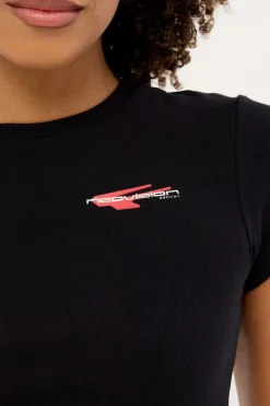 Chassis Baby Tee Black