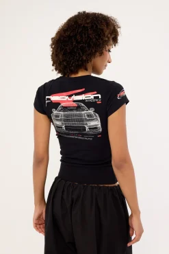 Chassis Baby Tee Black