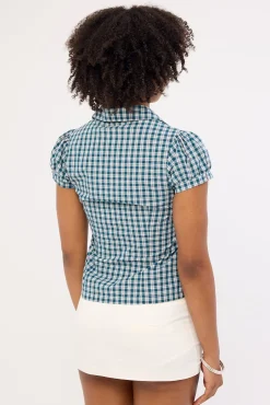 Checkmate Baby Short Sleeve Shirt Blue