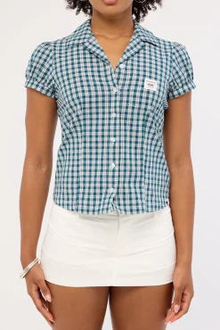 Checkmate Baby Short Sleeve Shirt Blue