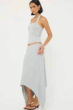 Cherie Midi Skirt Smoke