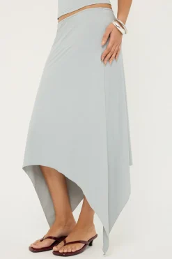 Cherie Midi Skirt Smoke