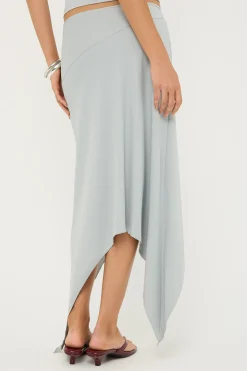Cherie Midi Skirt Smoke