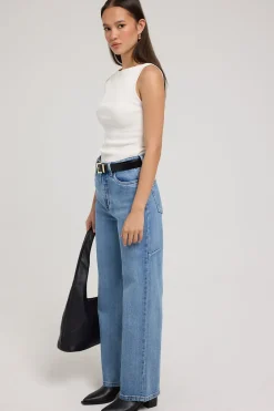 Cherry Jean Vintage Timeworn Blue