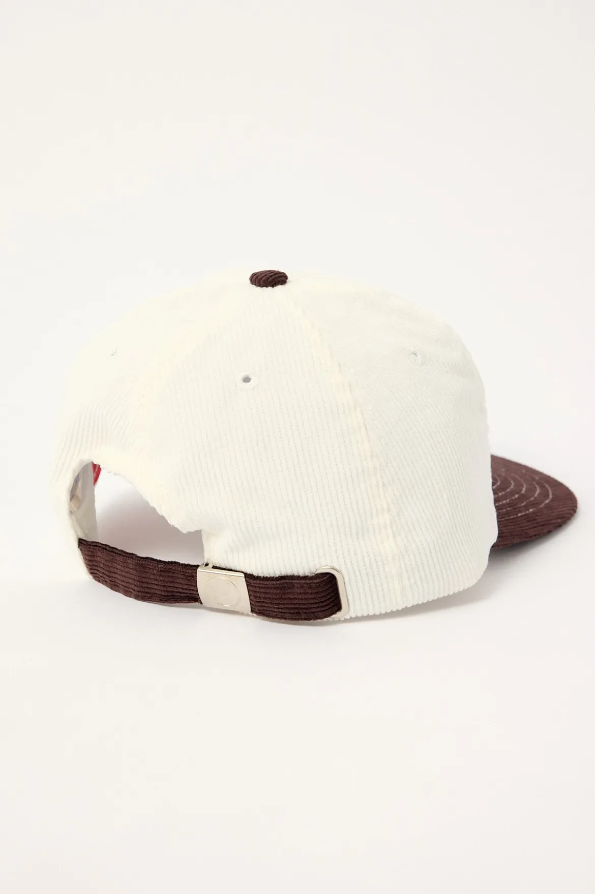 Cherub Cord 5 Panel Hat Dark Choc